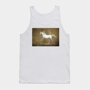 Vintage Style Rocking Horse Tank Top